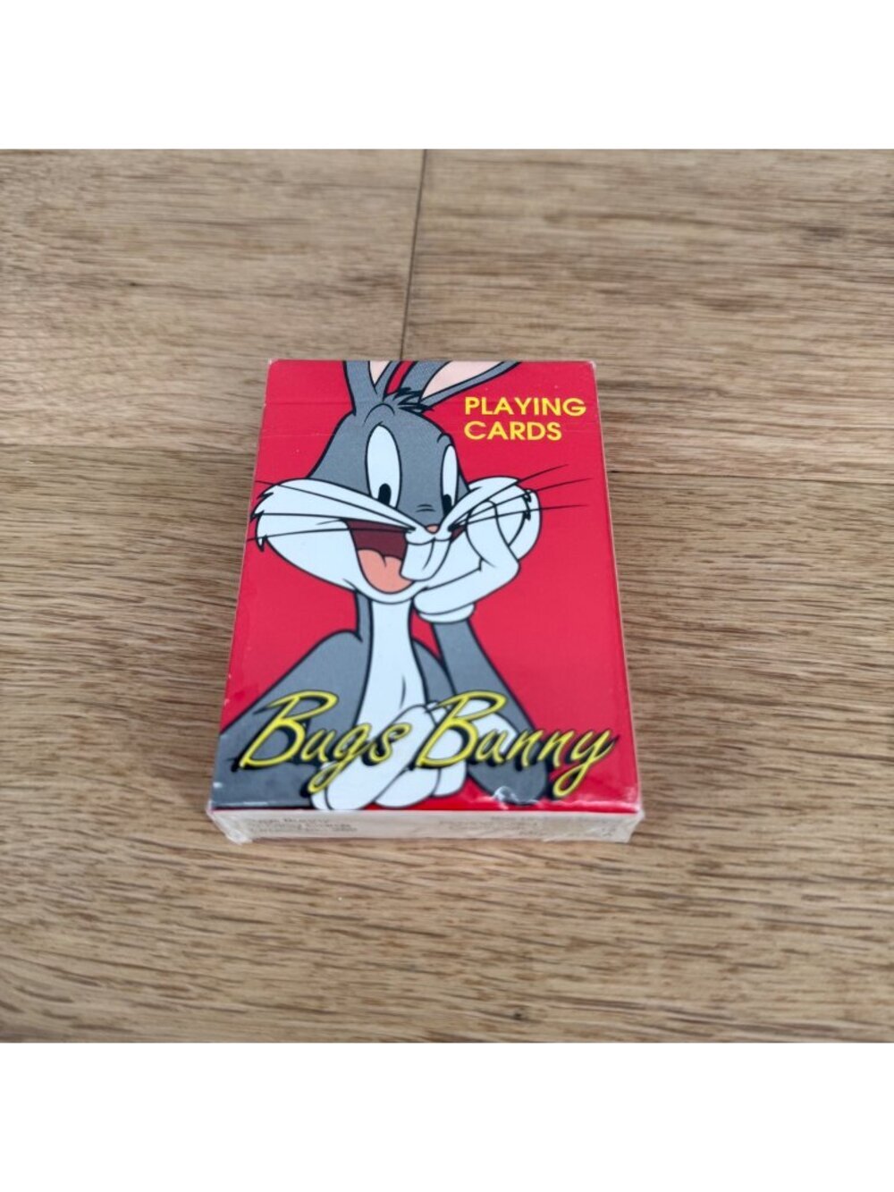 Warner Bros Vintage 90s Looney Tunes Bugs Bunny Playing Cards Deck NEW SEALED